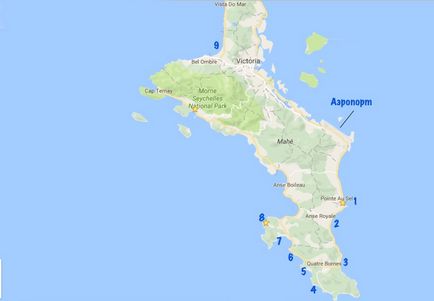 Plajele de pe insula Mahe cum să vezi cele mai bune pe Seychelles