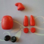 Artizanat de la bunicul din plasticine - îngheț de bunicul din plasticină