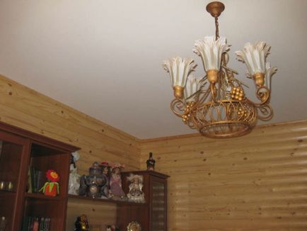 Tavan într-o casa de lemn izolare fonică și de reparații, instrucțiuni de instalare, design, video și fotografie
