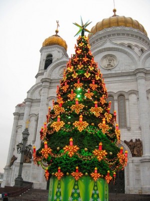 Поява різдвяної ялинки в росії