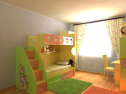 Проектування дитячої кімнати - поради від mebelclub