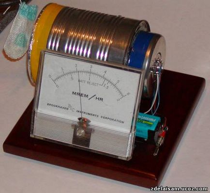 Un detector simplu de radiație