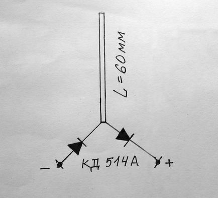 Простий індикатор напруженості електромагнітного поля для апаратури ру