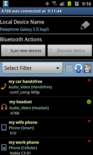 Öt legjobb Bluetooth Manager for android