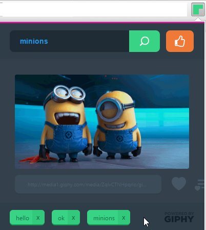 Розширення для chrome пошук gif картинок за ключовими словами