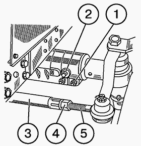 Állítsa be a traktor pálya MTZ-82