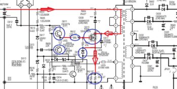 Repararea sursei de alimentare a televizorului sanyo cm14kx81a