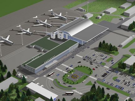 Retro és modern permi repülőtér - múlt és jövő közötti