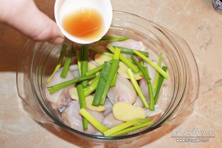 Рецепт жаб'ячих лапок з цитрусовим смаком по-китайськи