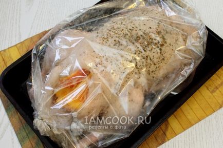 Рецепт качки в пакеті в духовці
