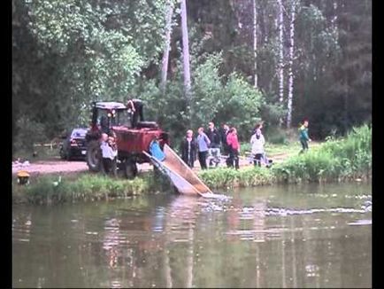 Pescuitul în regiunea Moscovei regiunea lacului (lac de mărgele