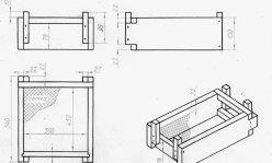 Desenele cu colț roșu, apicultura, caracteristicile de fabricație