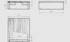 Desenele cu colț roșu, apicultura, caracteristicile de fabricație