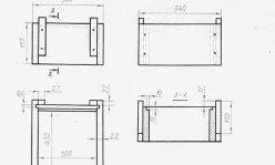 Desenele cu colț roșu, apicultura, caracteristicile de fabricație