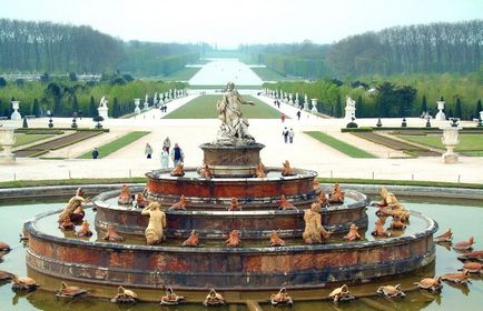 Grădinile și parcul din Versailles (grădini de versailles) Franța - portalul turistic - lumea este frumoasă!