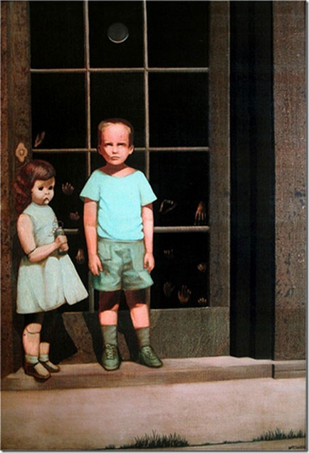Найстрашніша картина в світі ожила картина Білла Стоунхем хлопчик і дівчинка, цікаві факти