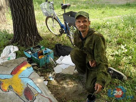 Artistul original din Troitsk aduce la viață culorile luminoase ale orașului - știri Trinity