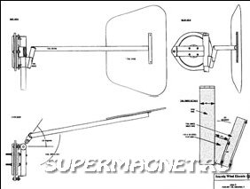 Mine de vânt de casă cu un generator axial pe magneți neodymi - neodim și magneți de căutare