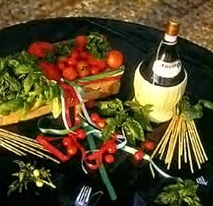 Setarea mesei în stil italian 1