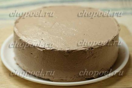 Шоколадний бісквітний торт - рецепт з фото