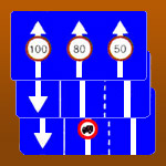 Controlerul semnalează la o intersecție reglabilă