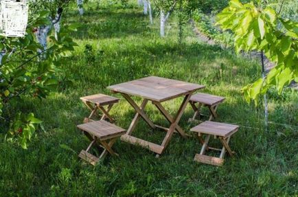 Összecsukható szék egy piknik