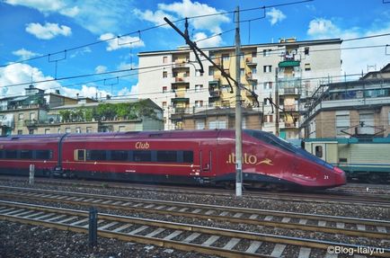 Express train italy - frecciarossa, frecciargento, frecciabianca, italo