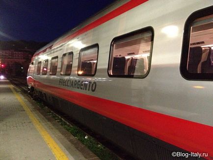 Express train italy - frecciarossa, frecciargento, frecciabianca, italo