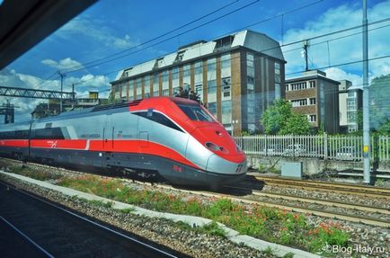 Express train italy - frecciarossa, frecciargento, frecciabianca, italo