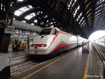 Nagy sebességű vonatok Olaszországban - frecciarossa, frecciargento, frecciabianca, italo