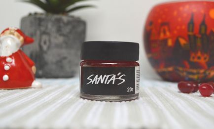 Lush Scrub luxurianta santa - s revizuire Anul Nou Scrub Lash, hamster de frumusete