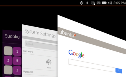 Скріншоти як виглядає ubuntu touch на nexus 7