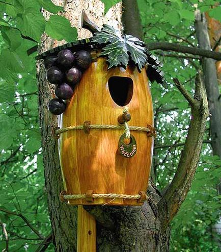 Birdhouses (case de păsări) cu mâinile lor