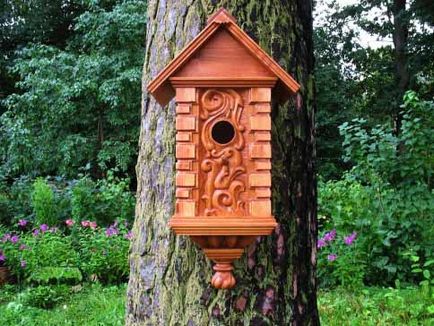 Birdhouses (case de păsări) cu mâinile lor