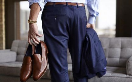Sfaturi pentru un bărbat să aleagă o cămașă, pantaloni și pantofi, obsesie de modă