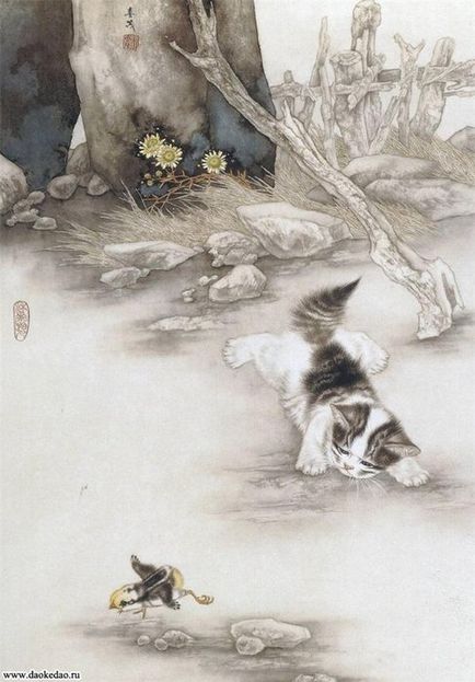 A kortárs művészek a kínai festészet Guohua