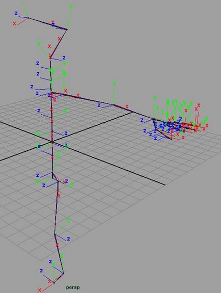 Створення та налагодження скелета для анімації персонажа - уроки maya