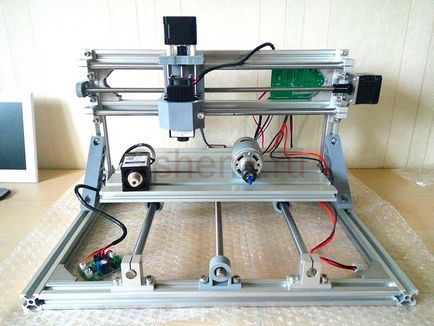 Laser și mașini de frezat pentru metal și lemn - un constructor pentru auto-asamblare, 2