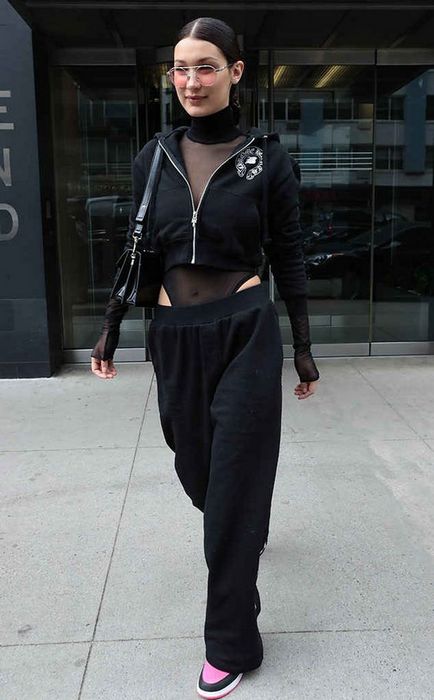 Stilul de Bella Hadid ca rochii cel mai popular model al lumii, trendy-u