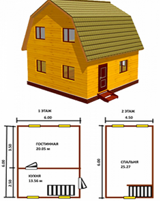 Construcția de case de la un bar în Arkhangelsk - sk 