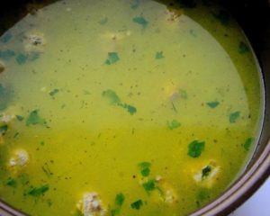 Суп з фрикадельками і вермішеллю покроковий рецепт з фото