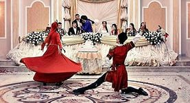 Esküvő a Lezgins, régió tv - észak-kaukázusi TV