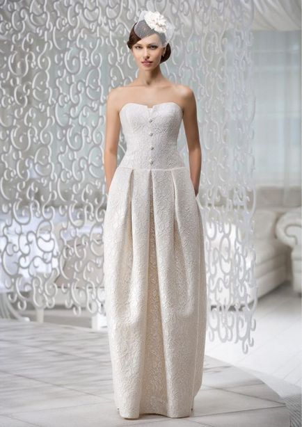 Весільні сукні в стилі мінімалізм - огляд моделей з фото і відео
