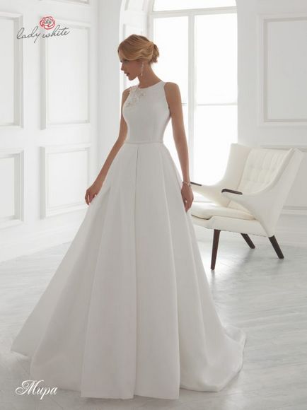 Весільні сукні в стилі мінімалізм - огляд моделей з фото і відео