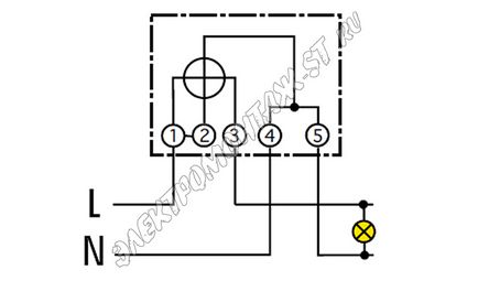 Схема підключення електролічильника 1