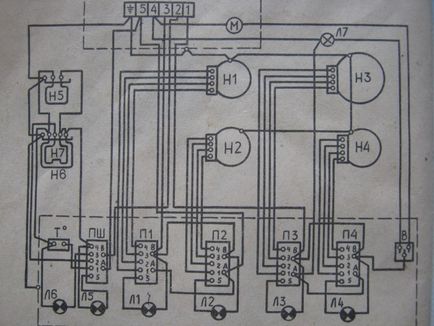 Schema de conectare a plăcii de gătit a aragazului electric, casa rusă, construiți și trăiți în ea!