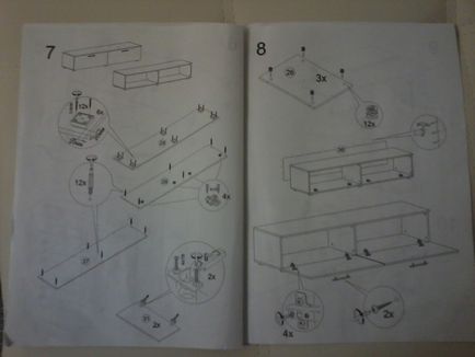 Schema de asamblare a peretelui malta, asamblarea mobilierului în Samara 8 (927) 909-41-51