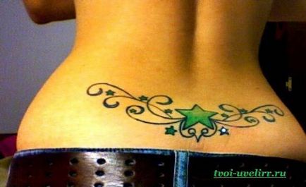 Tattoo pe coccyx