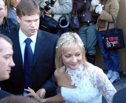 Tatiana Bulanova și Vladislav Radimov (18 octombrie 2005)