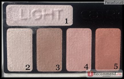 Eyeshadow catrice colecția nudă paletă colecție de fard de obraz - 